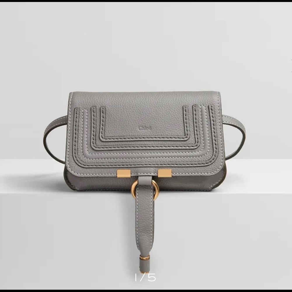 Chloe Marcie Belt Bag - Cashmere Gray